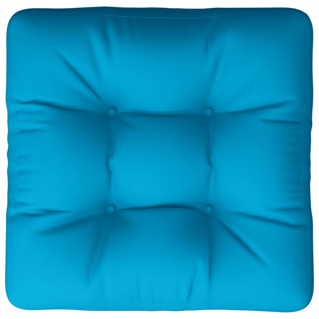 Palettenkissen Blau 60x60x12 cm Stoff
