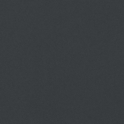 Palettenkissen Schwarz 60x60x12 cm Stoff