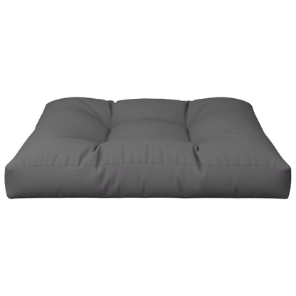 Palettenkissen Anthrazit 70x70x12 cm Stoff