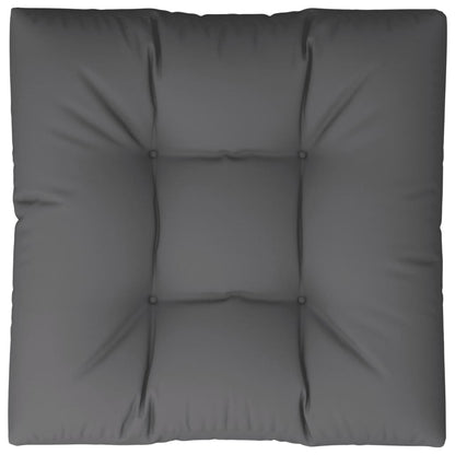 Palettenkissen Anthrazit 70x70x12 cm Stoff