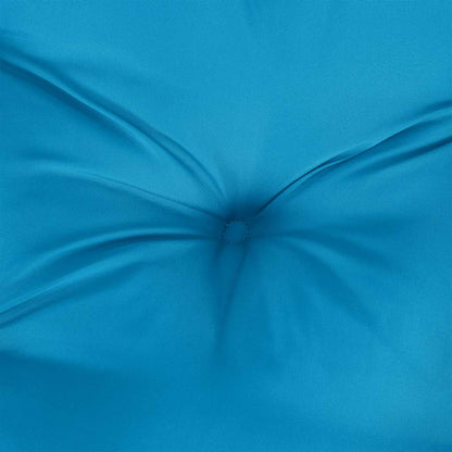 Palettenkissen Blau 70x70x12 cm Stoff