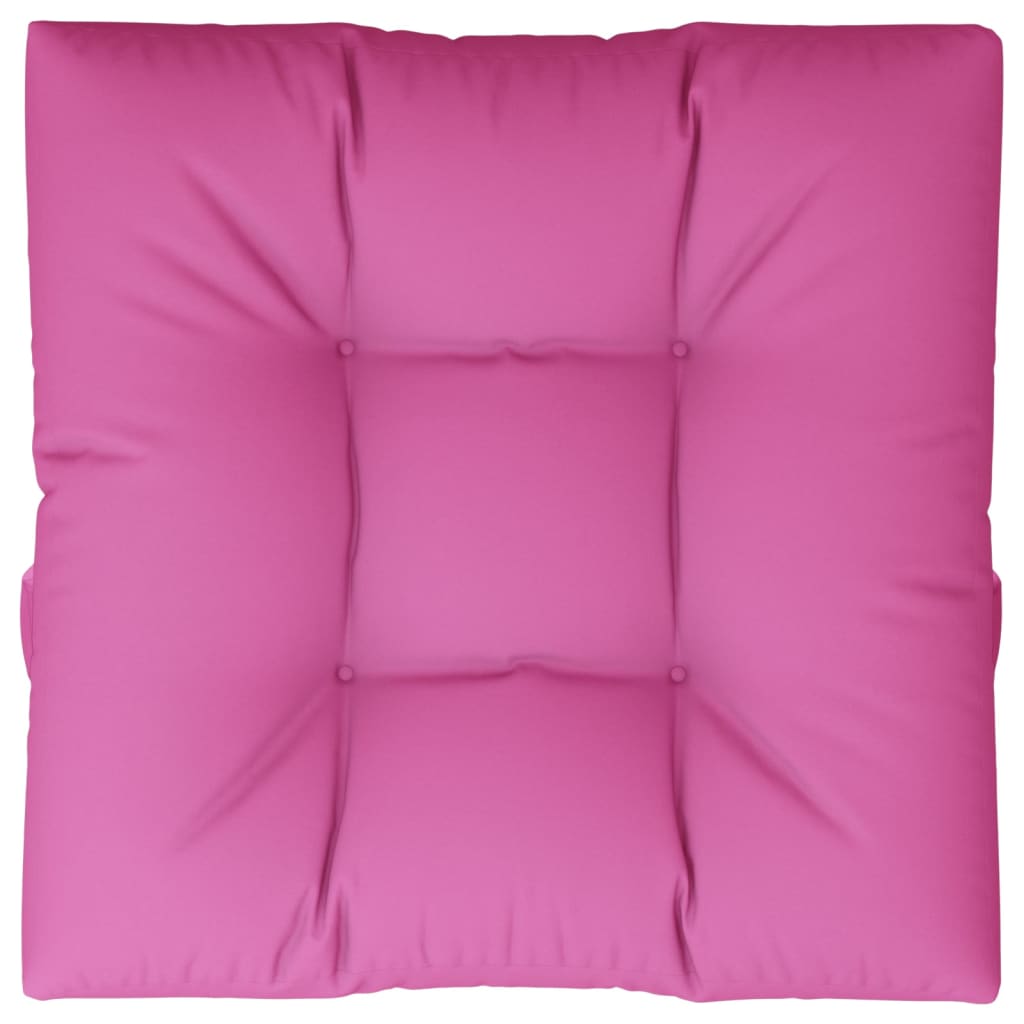 Palettenkissen Rosa 70x70x12 cm Stoff
