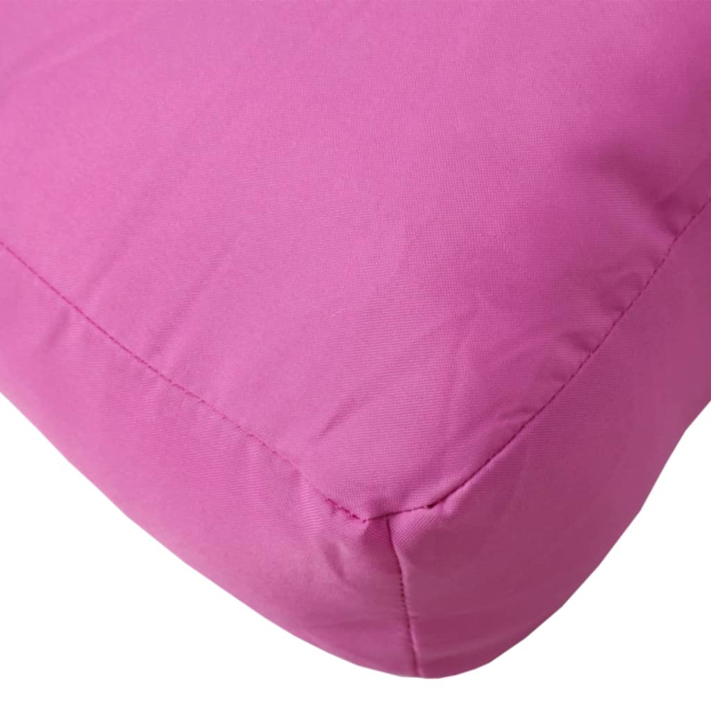Palettenkissen Rosa 70x70x12 cm Stoff