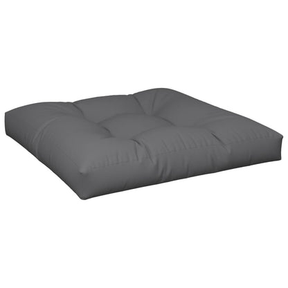 Palettenkissen Anthrazit 80x80x12 cm Stoff
