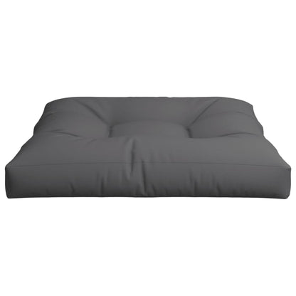 Palettenkissen Anthrazit 80x80x12 cm Stoff