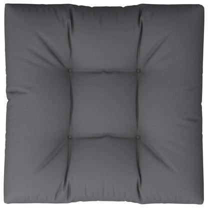 Palettenkissen Anthrazit 80x80x12 cm Stoff