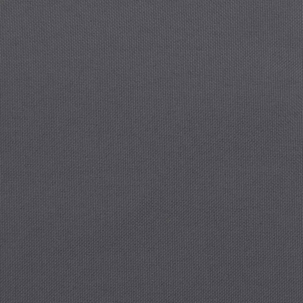Palettenkissen Anthrazit 80x80x12 cm Stoff