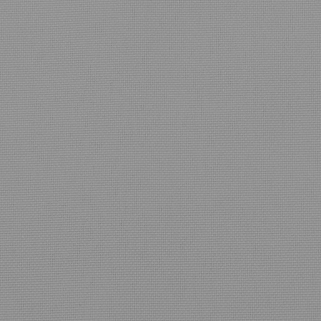 Palettenkissen Grau 50x40x12 cm Stoff