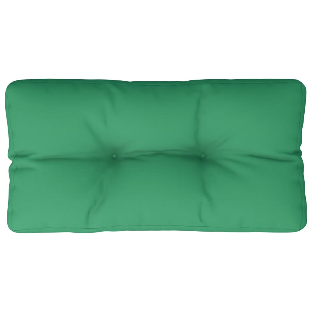 Palettenkissen Grün 70x40x12 cm Stoff