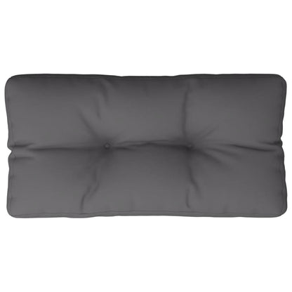 Palettenkissen Anthrazit 80x40x12 cm Stoff