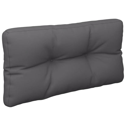 Palettenkissen Anthrazit 80x40x12 cm Stoff