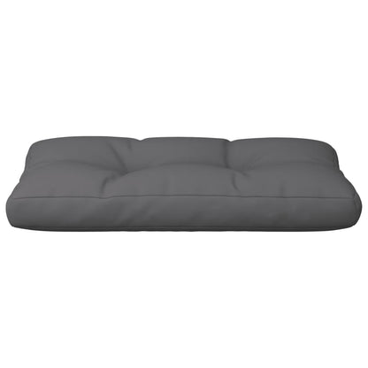 Palettenkissen Anthrazit 80x40x12 cm Stoff
