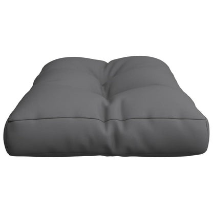Palettenkissen Anthrazit 80x40x12 cm Stoff