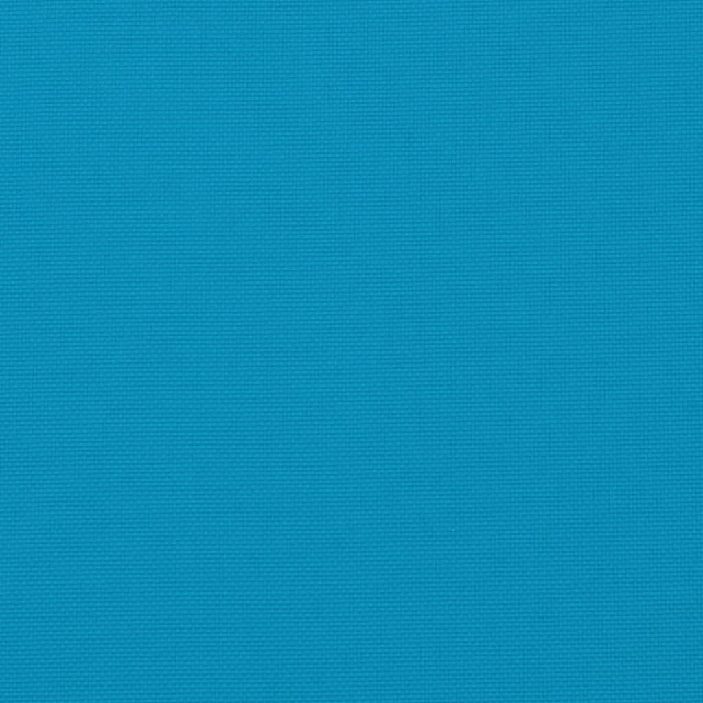 Palettenkissen 2 Stk. Blau Stoff