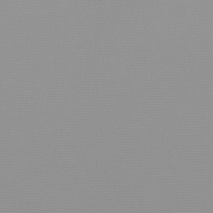 Palettenkissen 3-tlg. Grau Stoff