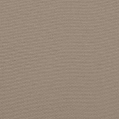 Palettenkissen Taupe 58x58x10 cm Stoff
