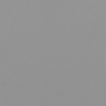 Palettenkissen 2-tlg. Grau Stoff
