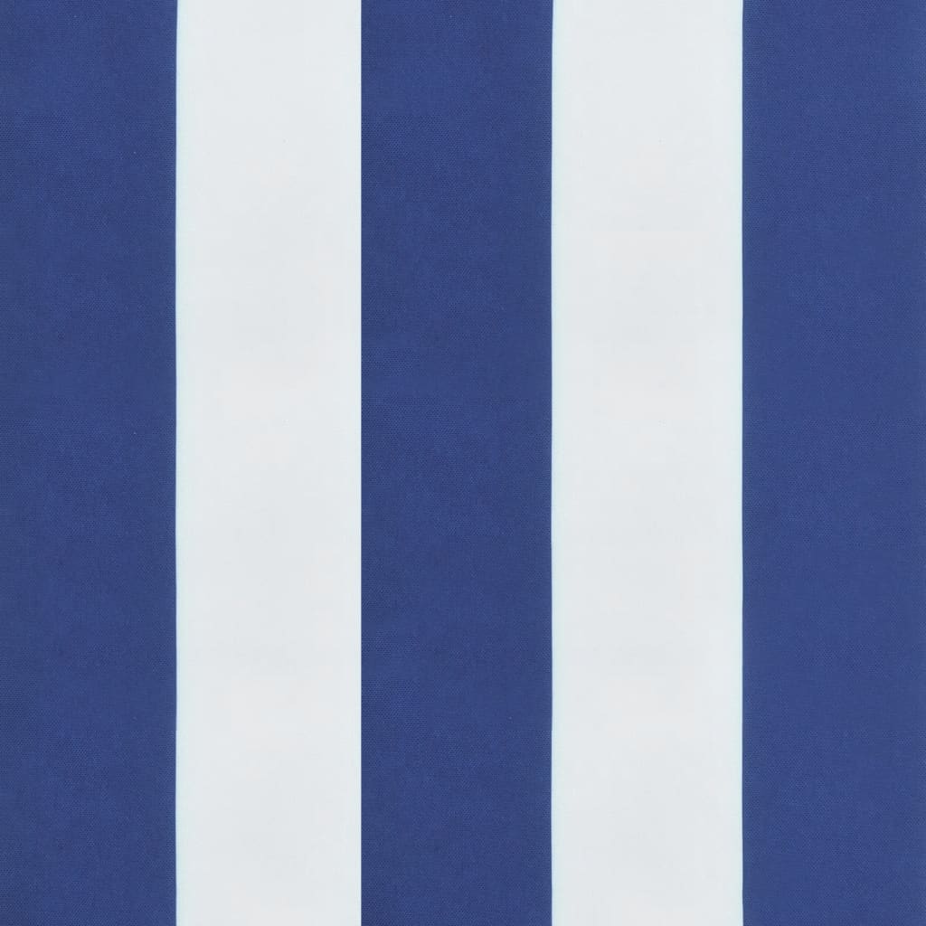Palettenkissen 2 Stk. Blau & Weiß Gestreift Oxford-Gewebe