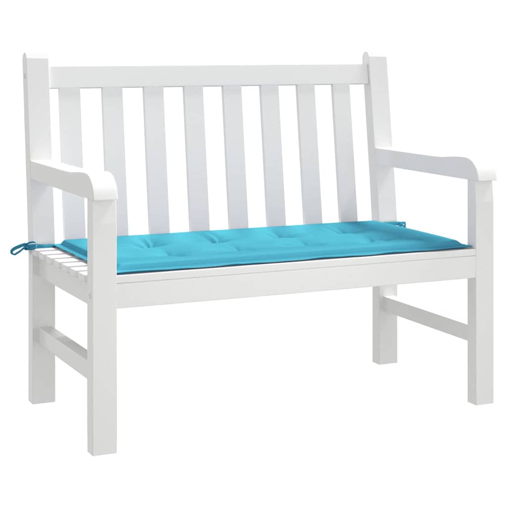 Stuhlpolster Oxford-Stoff Türkis 100 x 50 x 3 cm