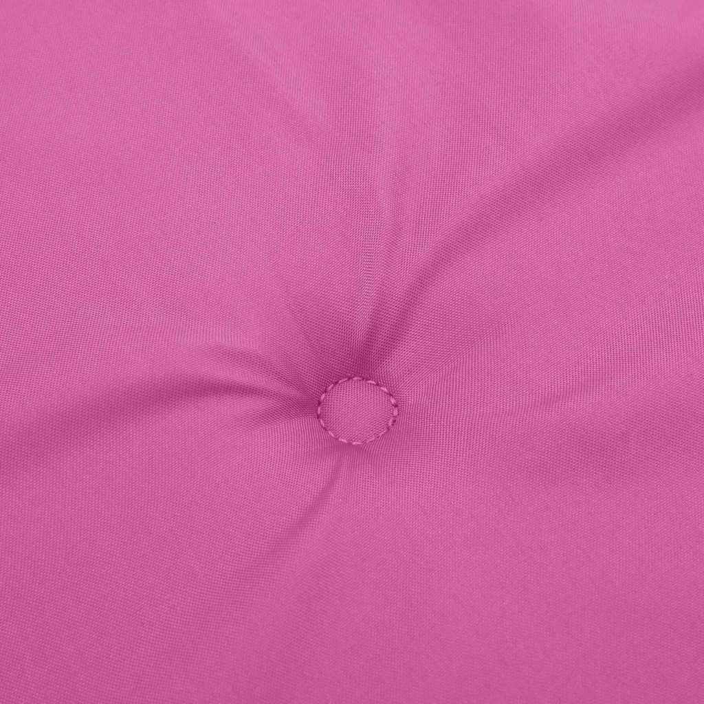 Stuhlpolster Oxford-Stoff Rosa 120 x 50 x 3 cm