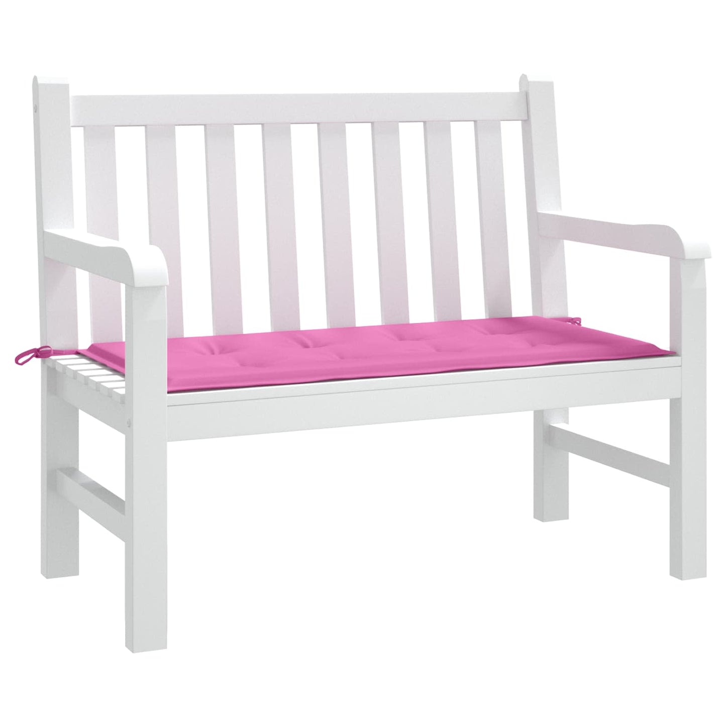 Stuhlpolster Oxford-Stoff Rosa 120 x 50 x 3 cm