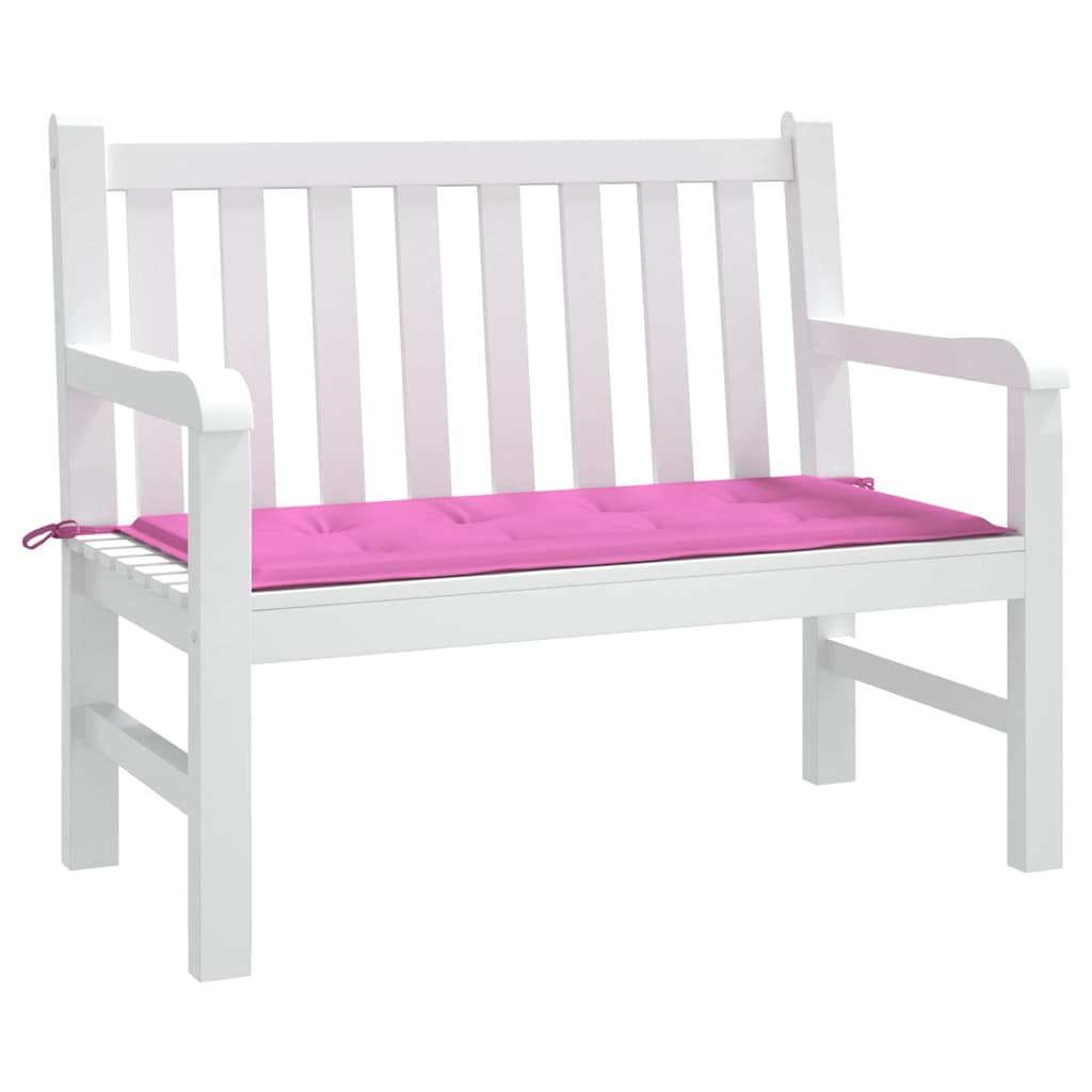 Stuhlpolster Oxford-Stoff Rosa 120 x 50 x 3 cm