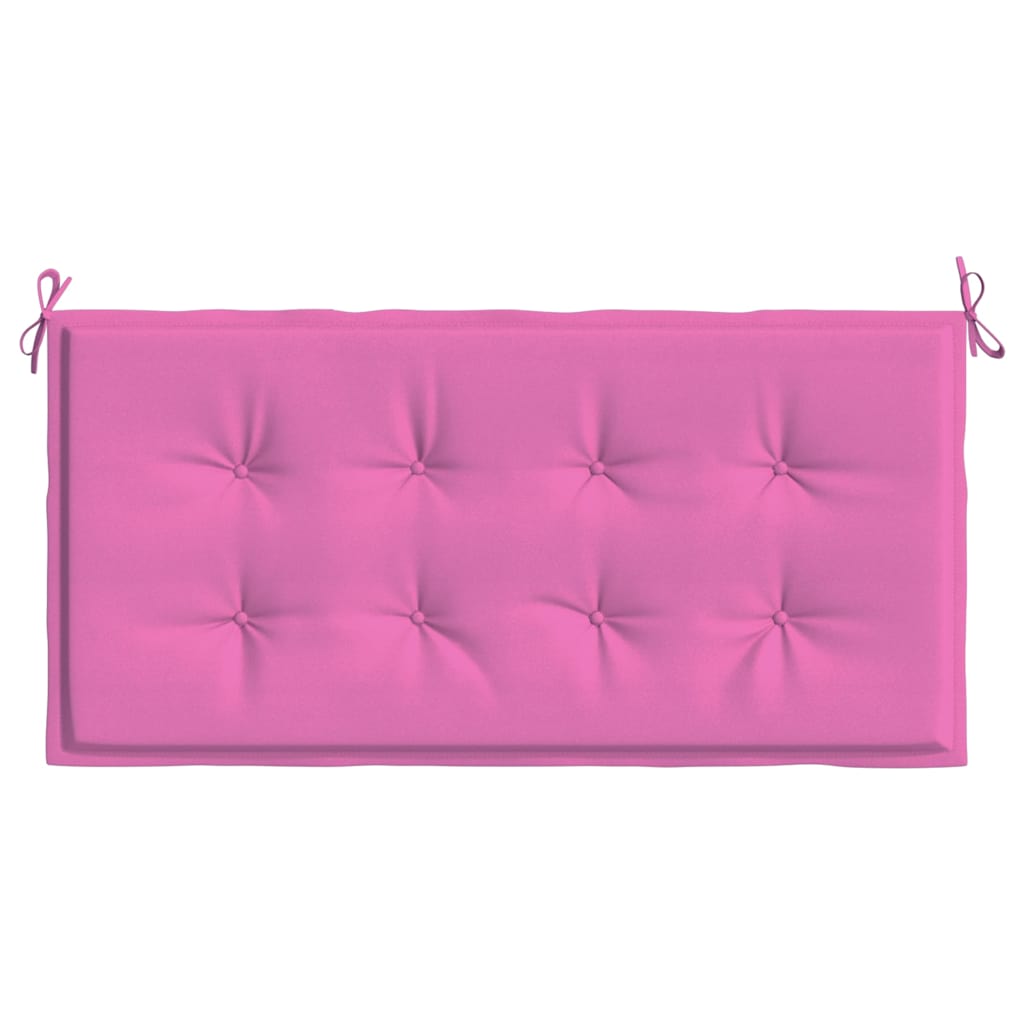 Stuhlpolster Oxford-Stoff Rosa 120 x 50 x 3 cm
