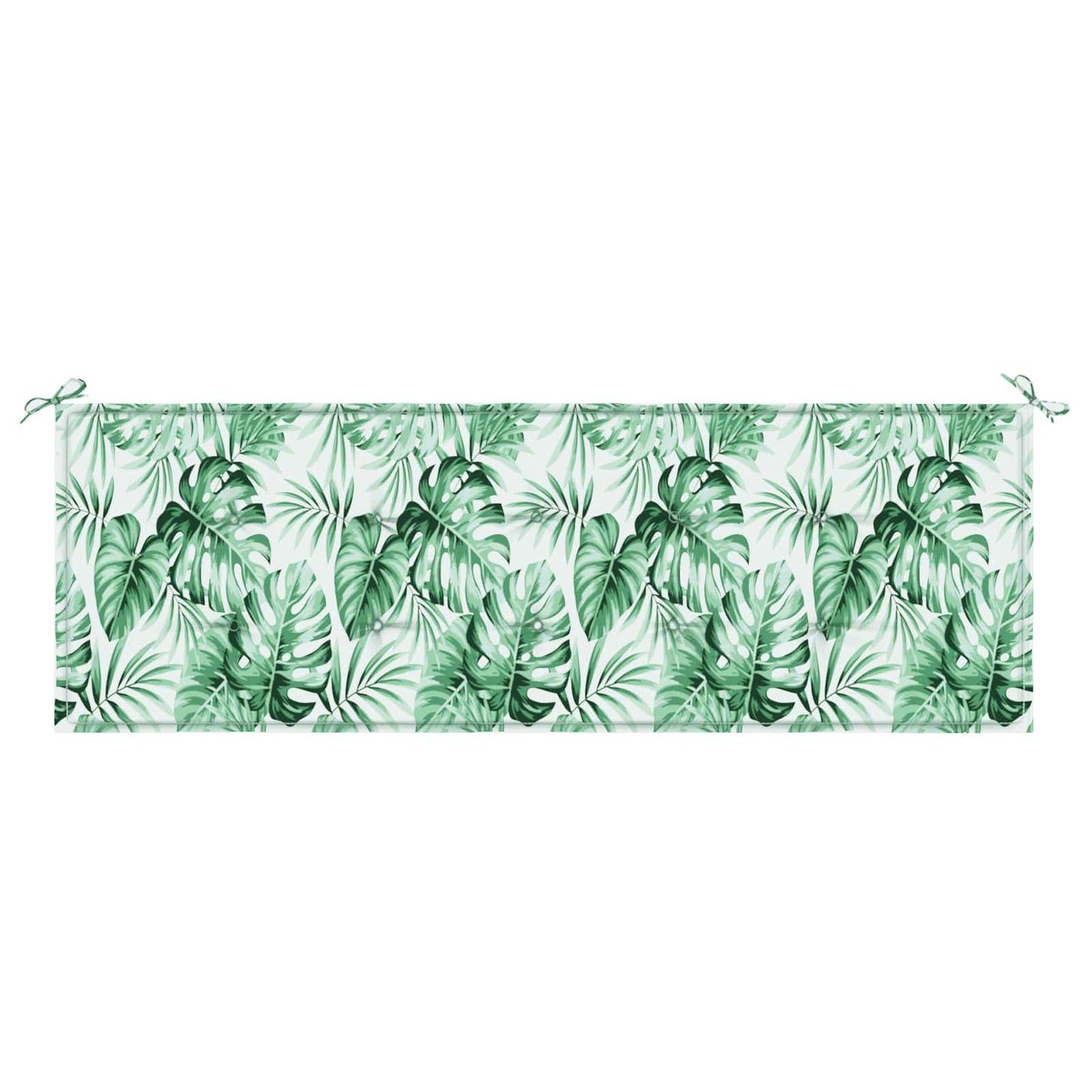 Bankpolster Oxford-Stoff Blattmuster 150 x 50 x 3 cm