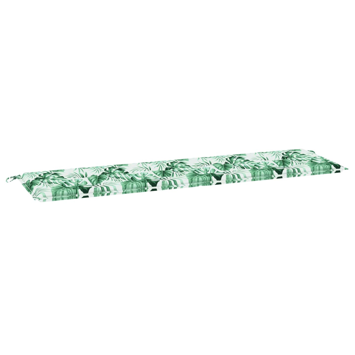 Bankpolster Oxford-Stoff Blattmuster 150 x 50 x 3 cm