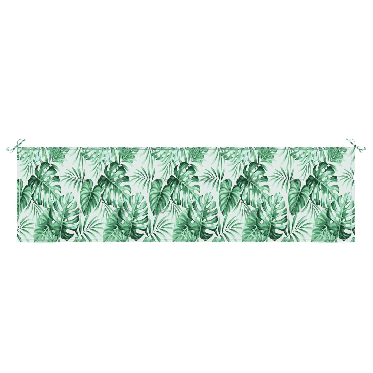 Bankpolster Oxford-Stoff Blattmuster 150 x 50 x 3 cm