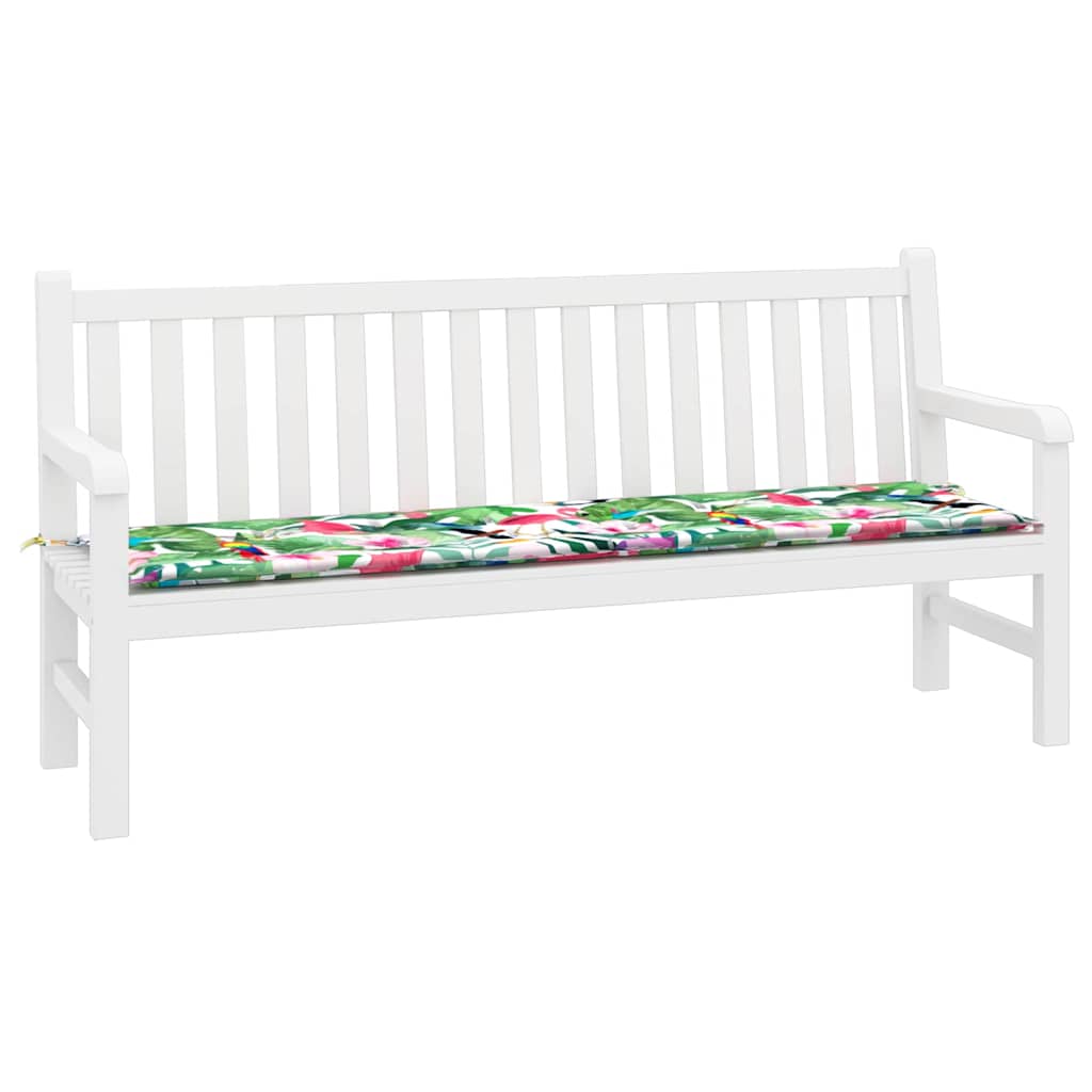 Bankpolster Oxford-Stoff Mehrfarbig 150 x 50 x 3 cm