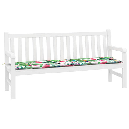 Bankpolster Oxford-Stoff Mehrfarbig 180 x 50 x 3 cm