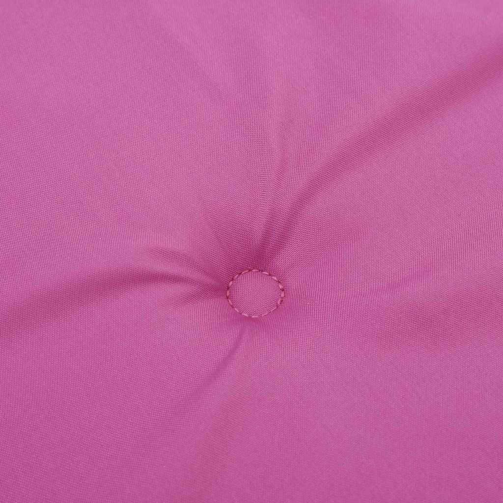 Bankpolster Oxford-Stoff Rosa 150 x 50 x 3 cm