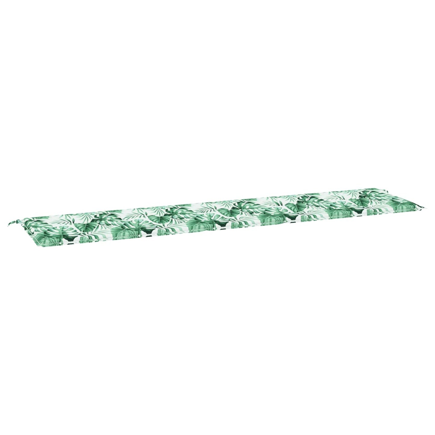 Bankpolster Oxford-Stoff Blattmuster 200 x 50 x 3 cm