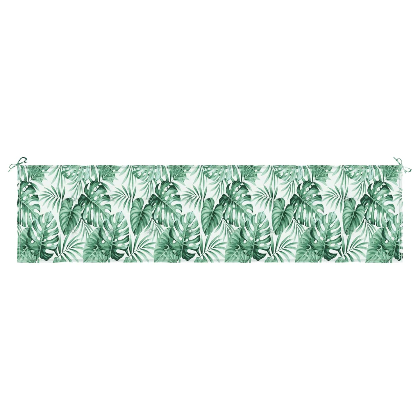 Bankpolster Oxford-Stoff Blattmuster 200 x 50 x 3 cm