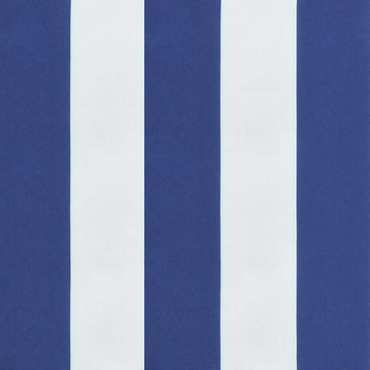 Gartenbank-Auflage Blau&Weiß Gestreift 200x50x3 cm Stoff