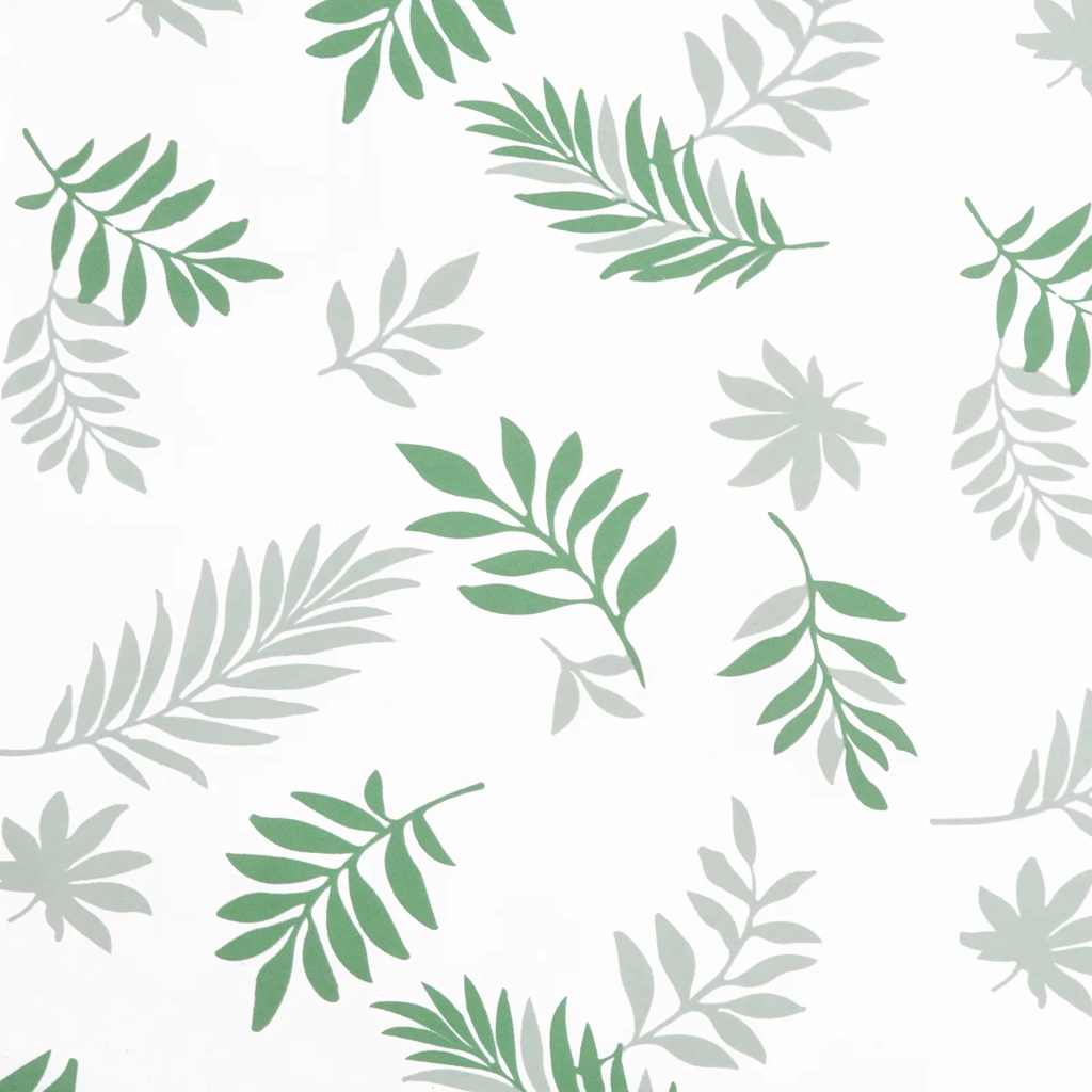 Sun lounger cushion leaf pattern Oxford fabric