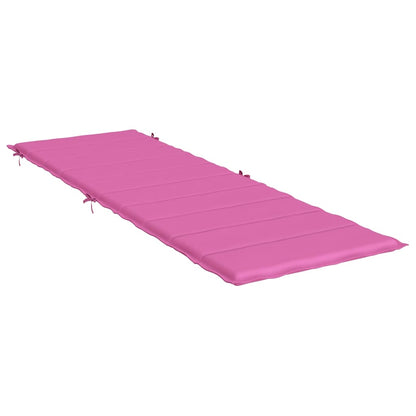 Sonnenliegen-Auflage Rosa Oxford-Gewebe
