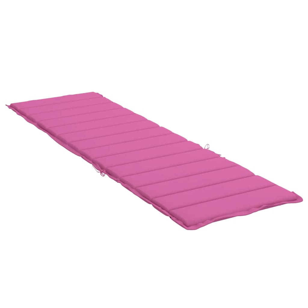 Coussin pour bain de soleil en tissu Oxford rose