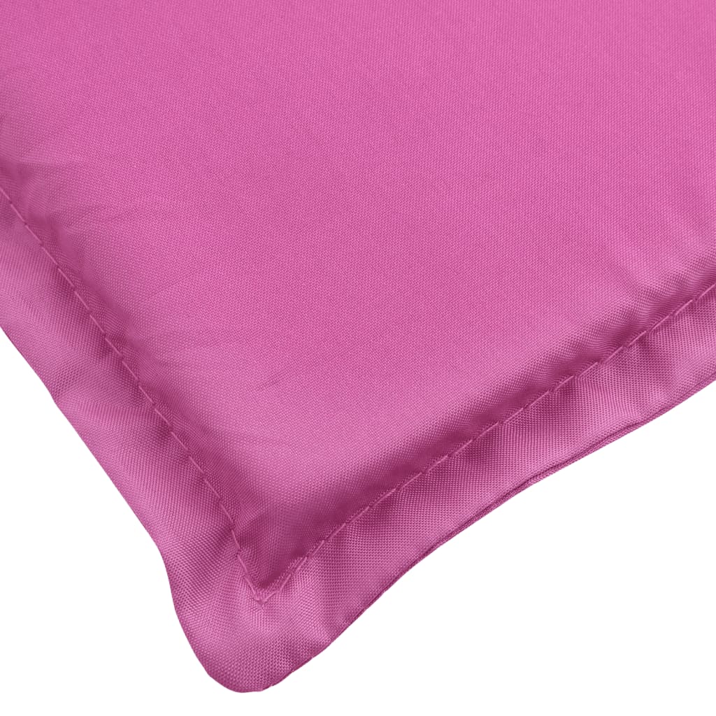 Coussin pour bain de soleil en tissu Oxford rose