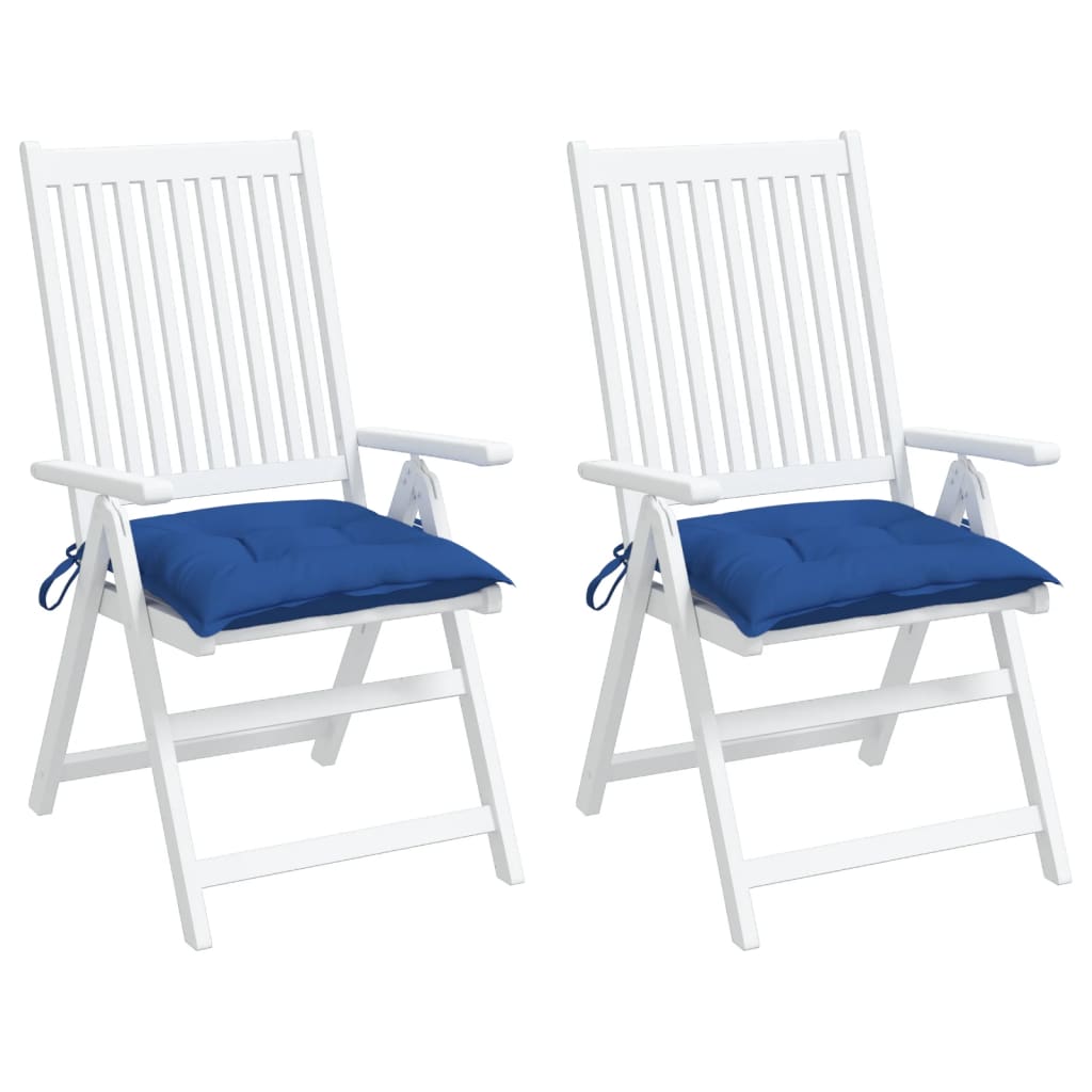 Palettenkissen 2 Stk. Blau 50x50x7 cm Oxford-Gewebe