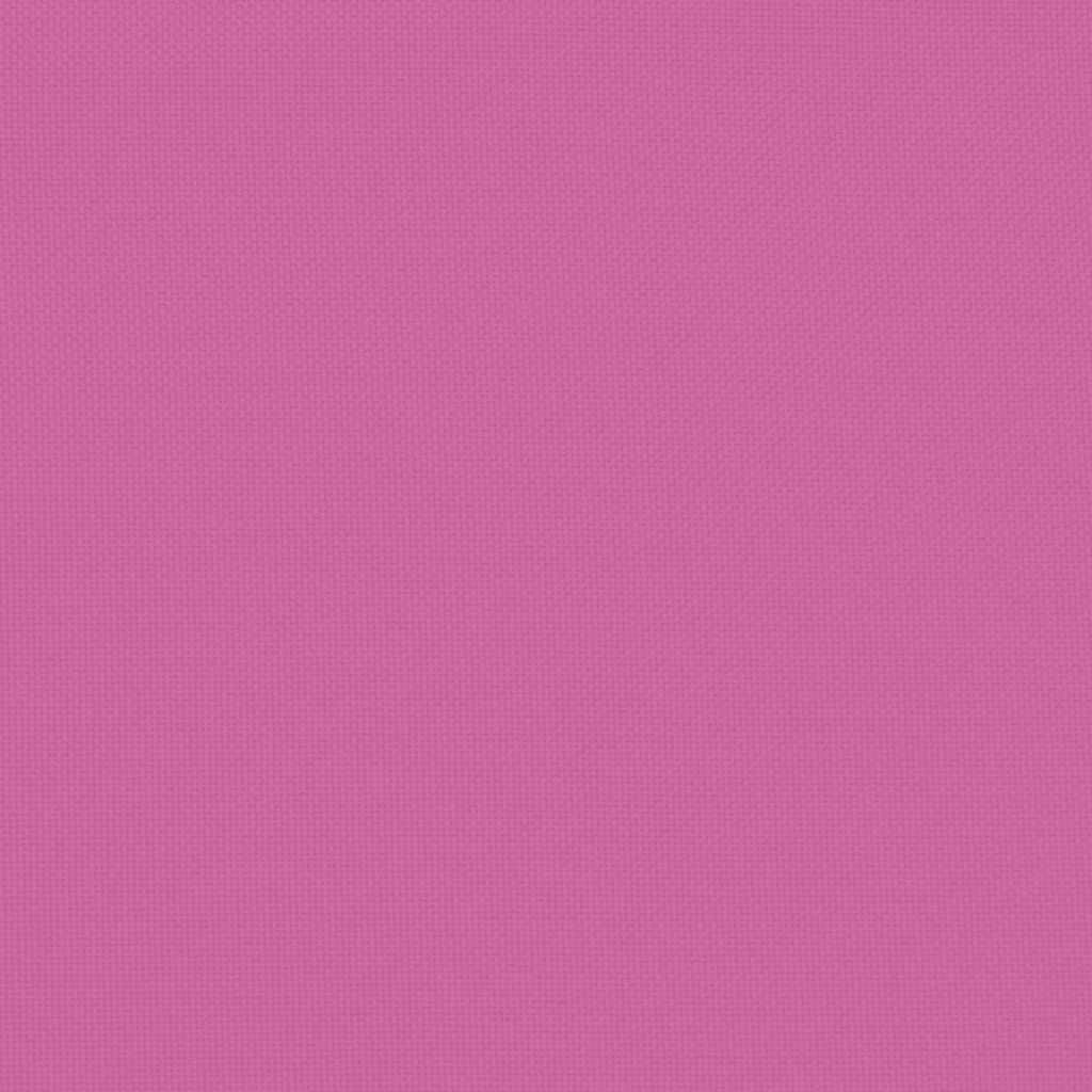 Gartenbank-Auflage Rosa 120x50x7 cm Stoff
