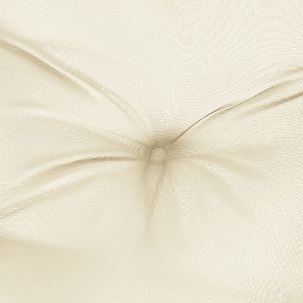Gartenbank-Auflage Creme 150x50x7 cm Oxford-Gewebe