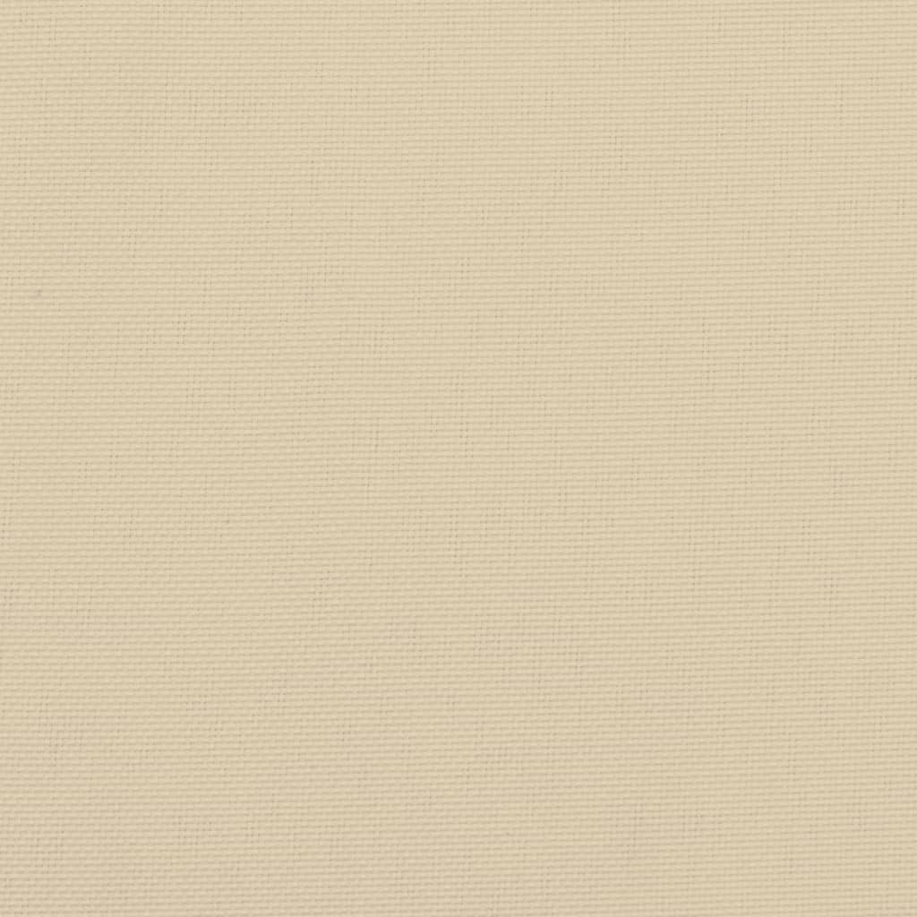 Gartenbank-Auflage Beige 150x50x7 cm Oxford-Gewebe