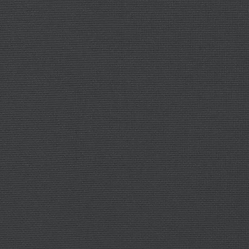 Gartenbank-Auflagen 2 Stk. Schwarz 150x50x7 cm Oxford-Gewebe