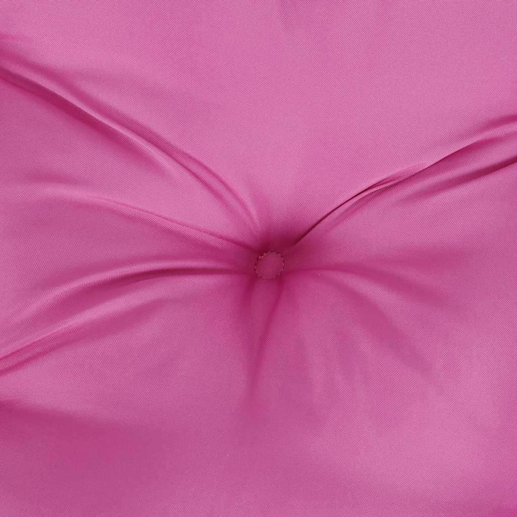 Gartenbank-Auflagen 2 Stk. Rosa 150x50x7 cm Stoff
