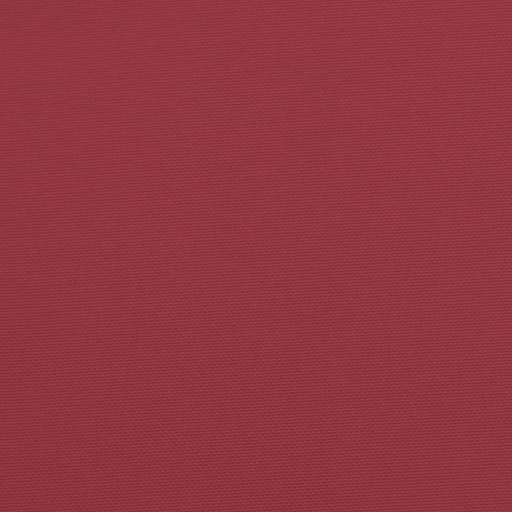 Gartenbank-Auflagen 2 Stk. Weinrot 180x50x7 cm Oxford-Gewebe