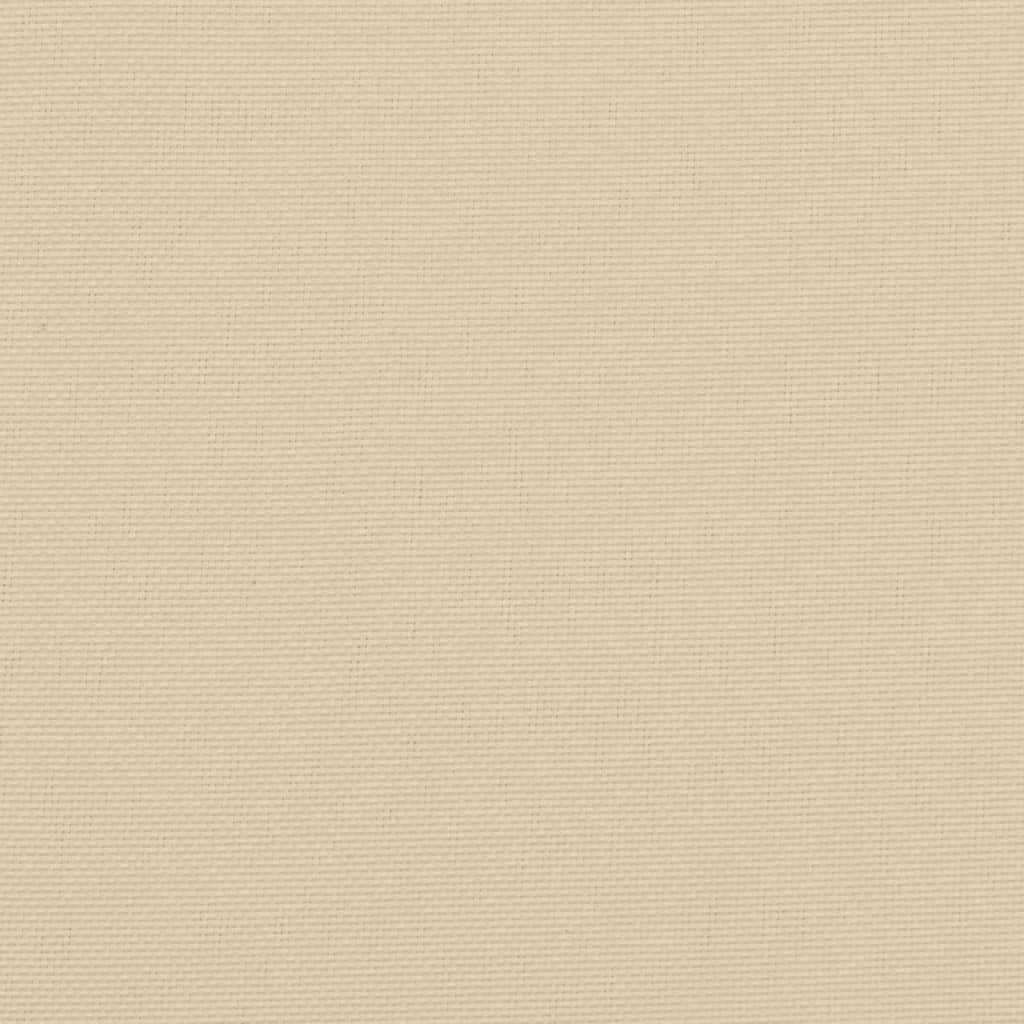 Gartenbank-Auflagen 2 Stk. Beige 200x50x7 cm Oxford-Gewebe