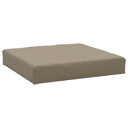 Palettenkissen Taupe 60x60x9,5 cm Oxford-Gewebe