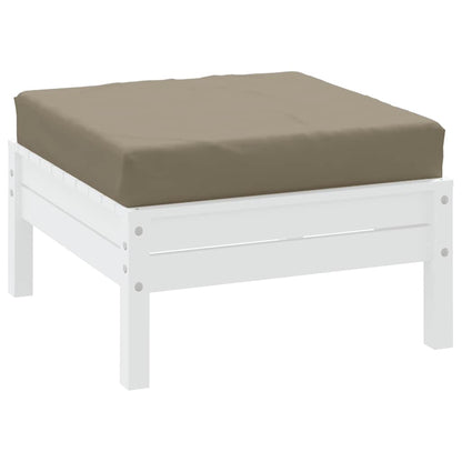 Palettenkissen Taupe 60x60x9,5 cm Oxford-Gewebe